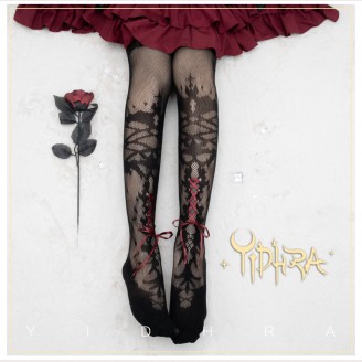 Forest Of Thorns Gothic Lolita Tights (YH05)